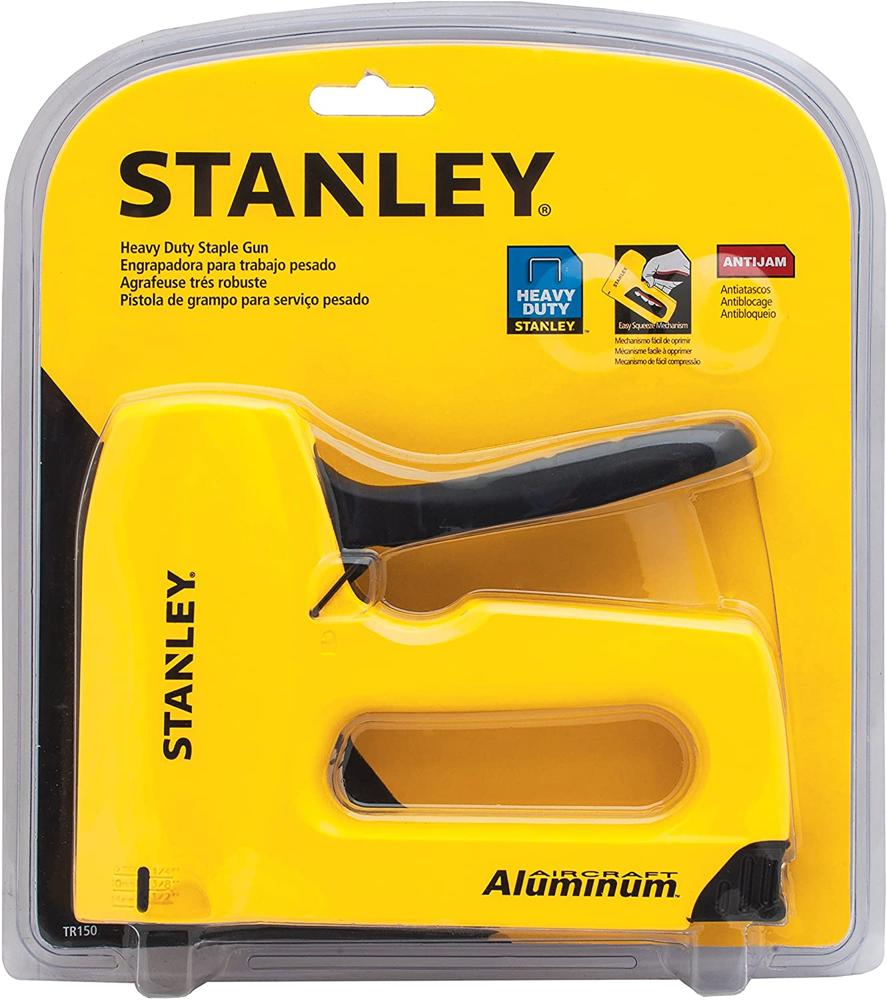 Stanley, TR150, Engrapadora Industrial para Trabajo Pesado, Color Amarillo Precio Guatemala